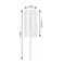 12 Clear Push Up Cake Pop Shooters White Display Box Stand Party Dessert Holder